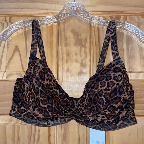 Popilush Other - Leopard Print Underwire Bra